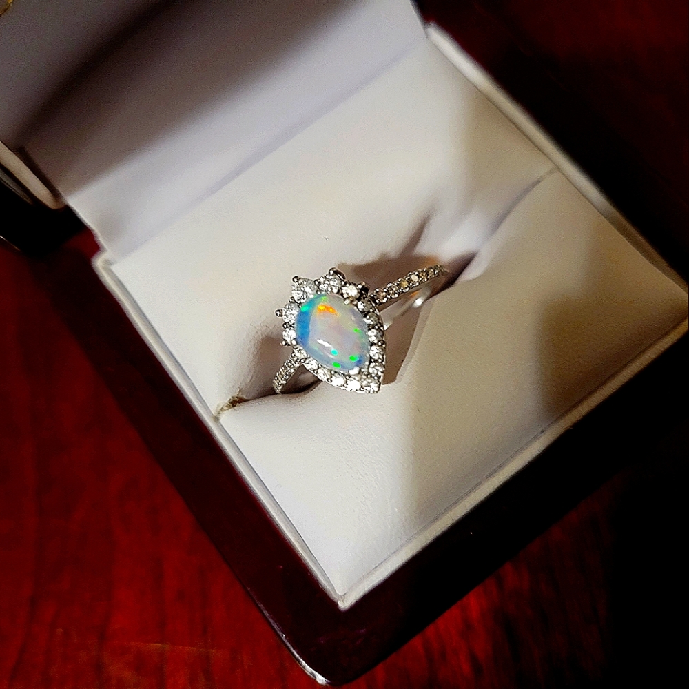 Opal Ring Size 8